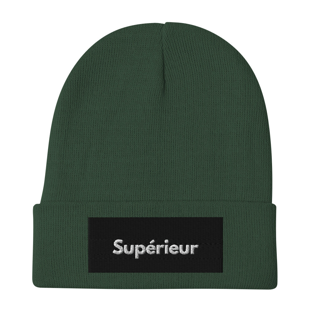 Supérieur Embroidered Beanie