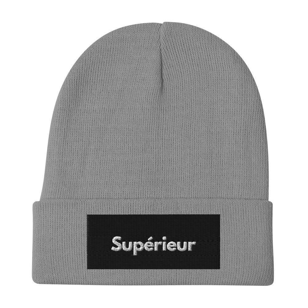 Supérieur Embroidered Beanie